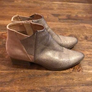Gorgeous Suede Sparkle Booties